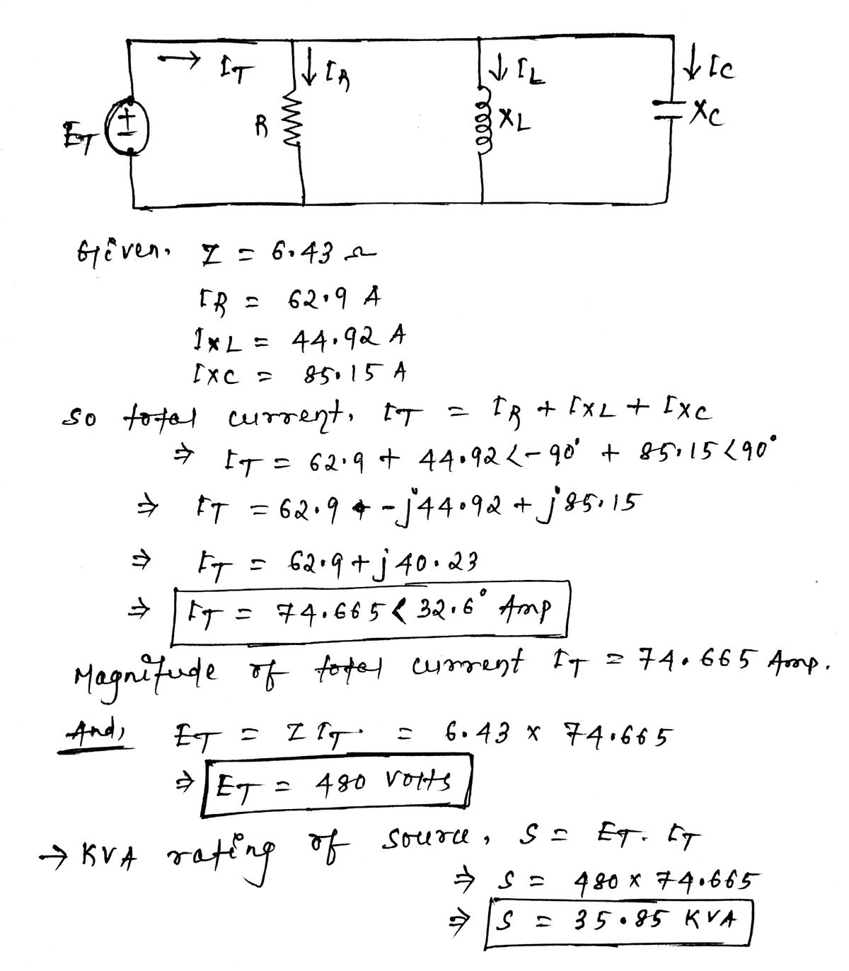 Electrical Engineering homework question answer, step 1, image 1